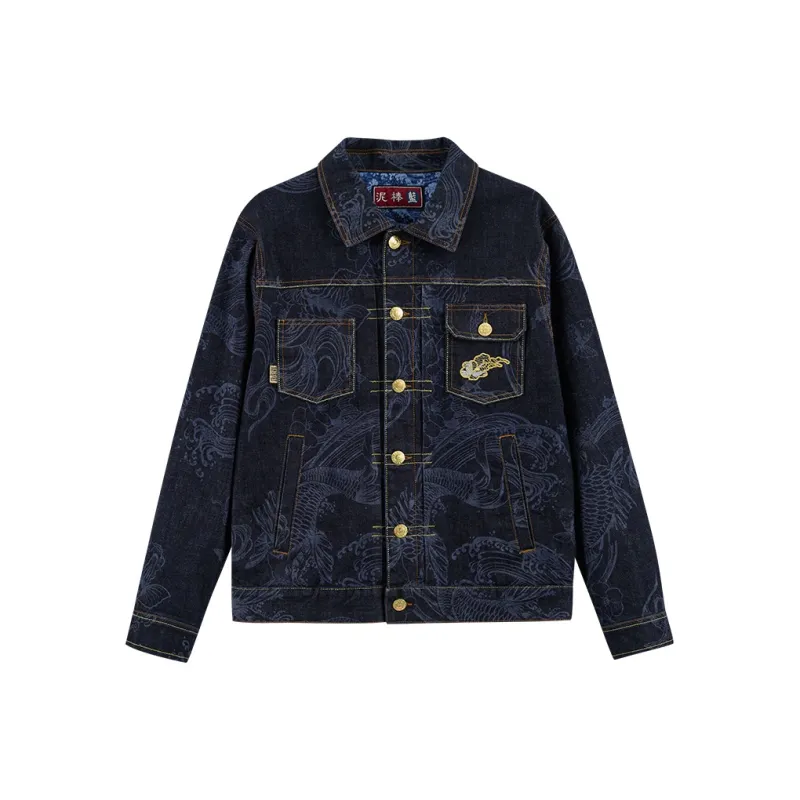 ONIARAI Denim Jacket Men's Denim Blue-0