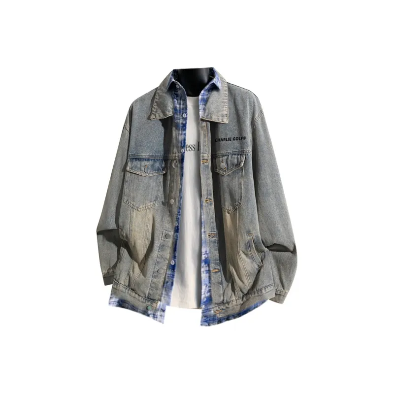CHARLIE GOLF Denim Jacket Unisex-8