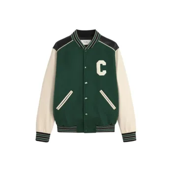 CELINE SS21 Baseball Jacket Men's Green