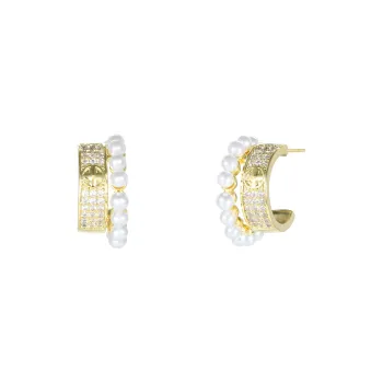 BING STUDIO 925 Sterling Silver Needle Stud Earrings Women's