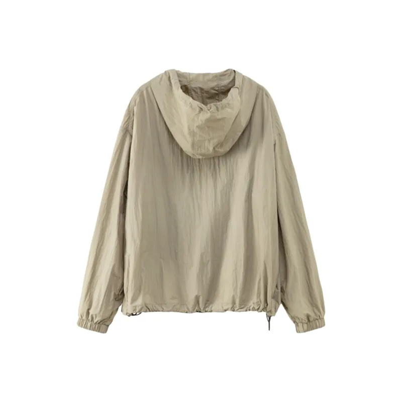 The Temptation Of The Muse Cropped Coat Women's Green-5