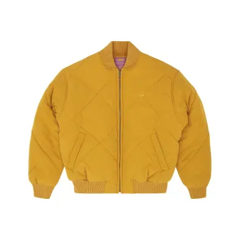 Corteiz Olde English Quilted Bomber Jacket