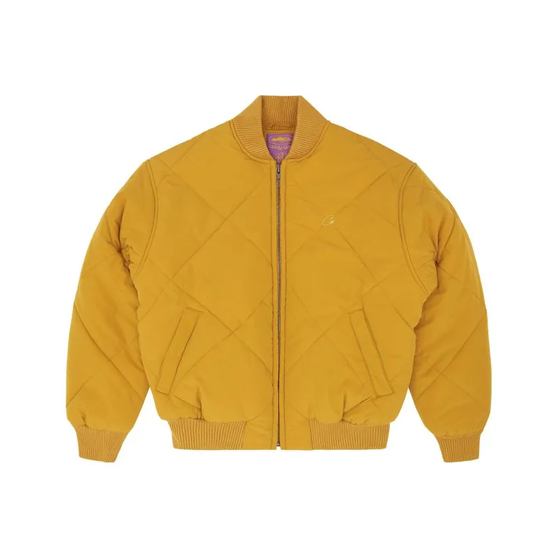 Corteiz Olde English Quilted Bomber Jacket-0