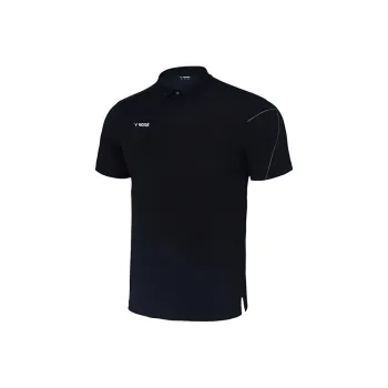VICTOR Capsule Polo Shirt Unisex Midnight Black