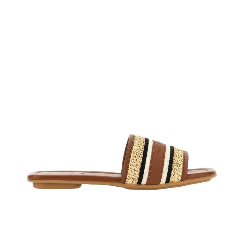 HOGAN Striped Sandals Women's-1