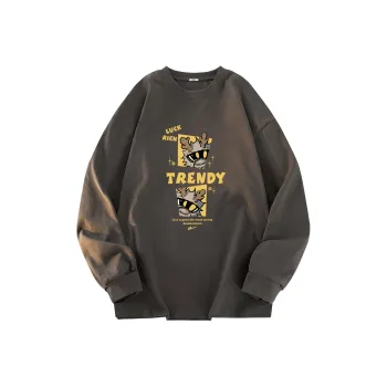 Warrior Huichao Riding The Wind Collection Sweatshirt Unisex Bieber Gray