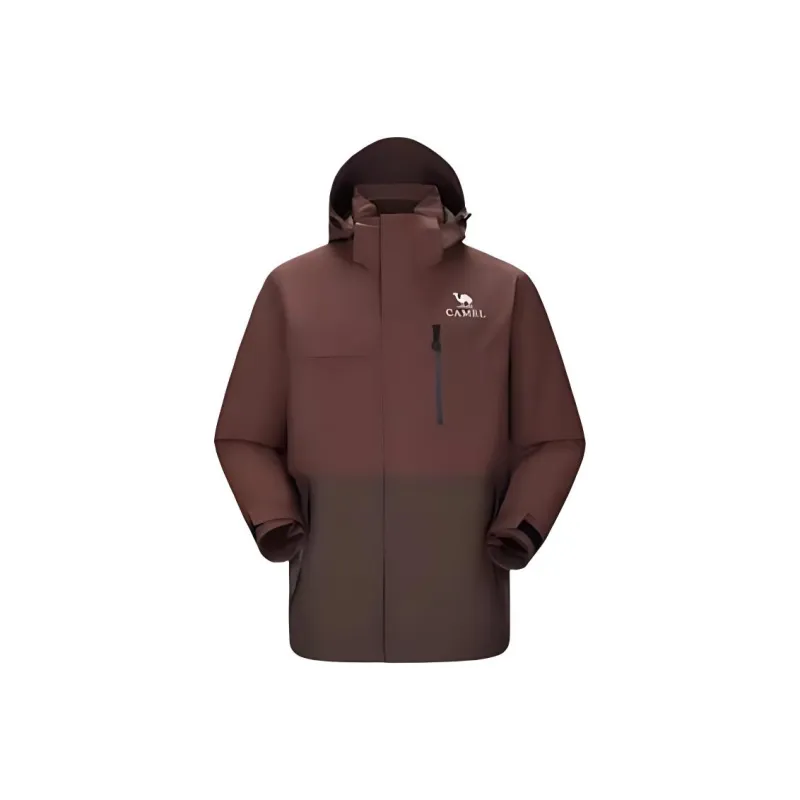 CAMEL Water Resistant Windproof Breathable Rainproof Windbreaker Jacket Men's-1