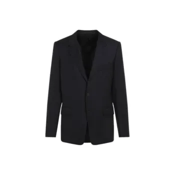Lanvin Single Breasted Straight Hem Blazer