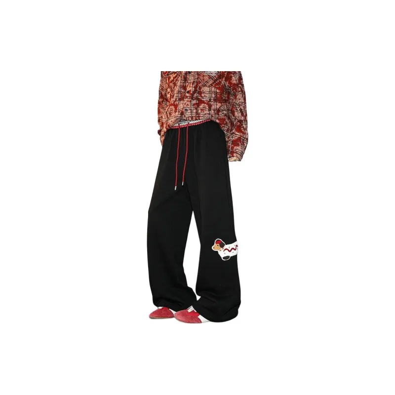 PAINT STAIN Casual Pants Unisex-5
