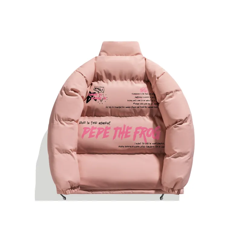 Pepe The Frog Puffer Jacket Unisex-25