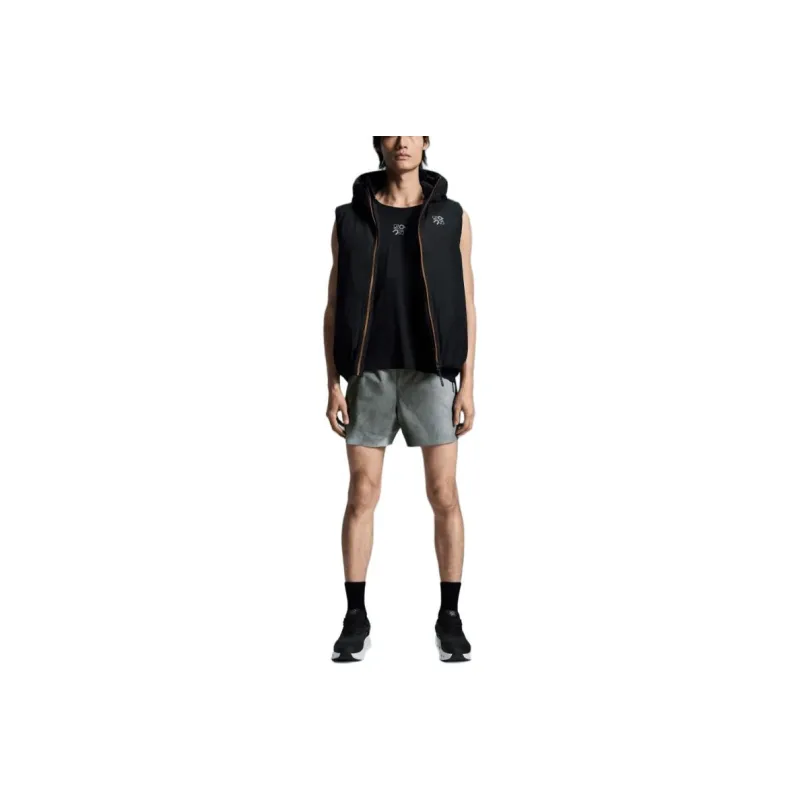 On x LOEWE Puffer Vest Vest Men's Black-0