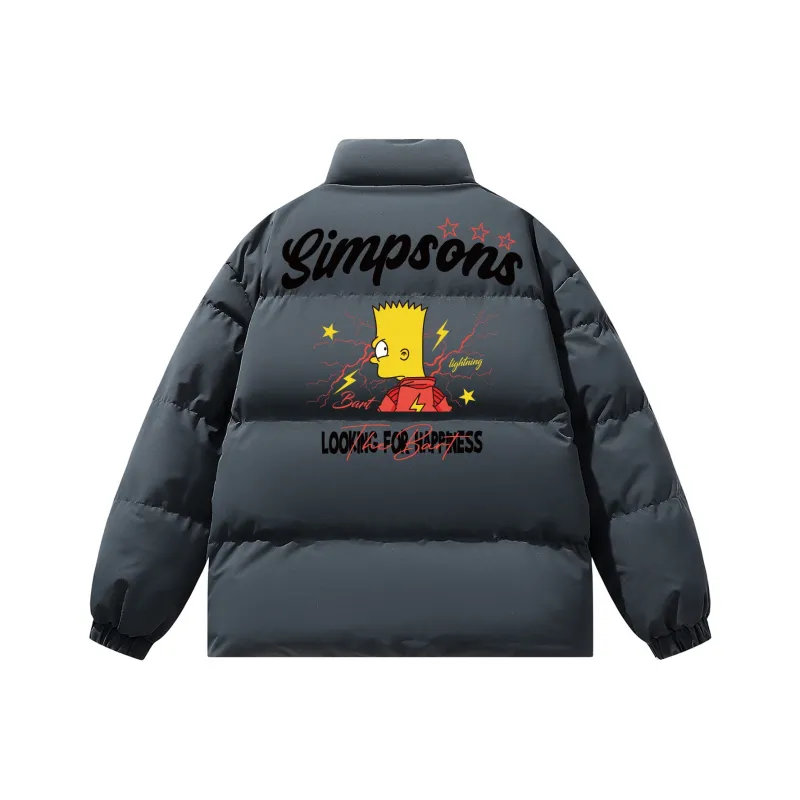 The Simpsons Puffer Jacket Unisex-6