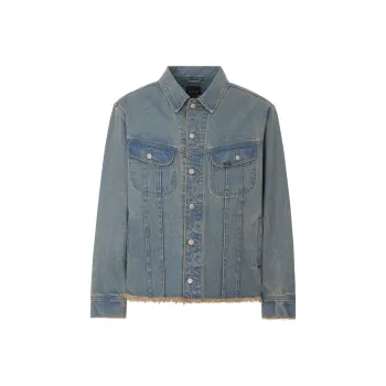 Lee Denim Jackets Men Indigo