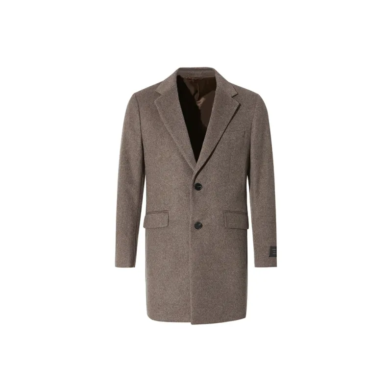 DIDIBOY Coats Men Coffee-0