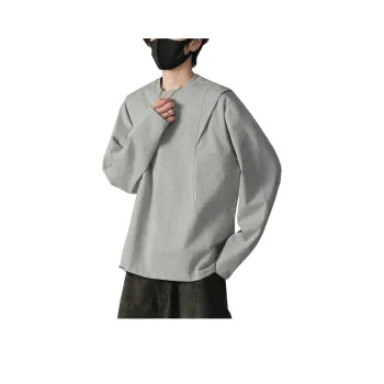 FAKE VINTAGE Sweatshirt Unisex Light Gray