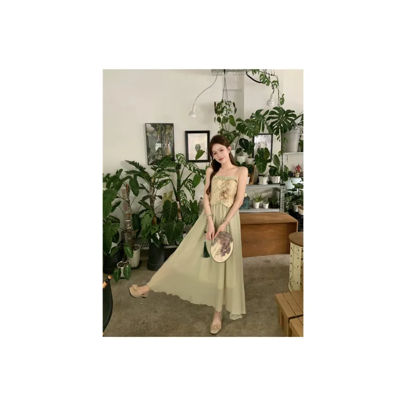 Mu Xiao Xin Two Piece Skirt Sets Women's-2