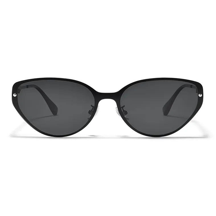 Sagawa Stainless Steel Cat Eye Sunglasses Unisex-3