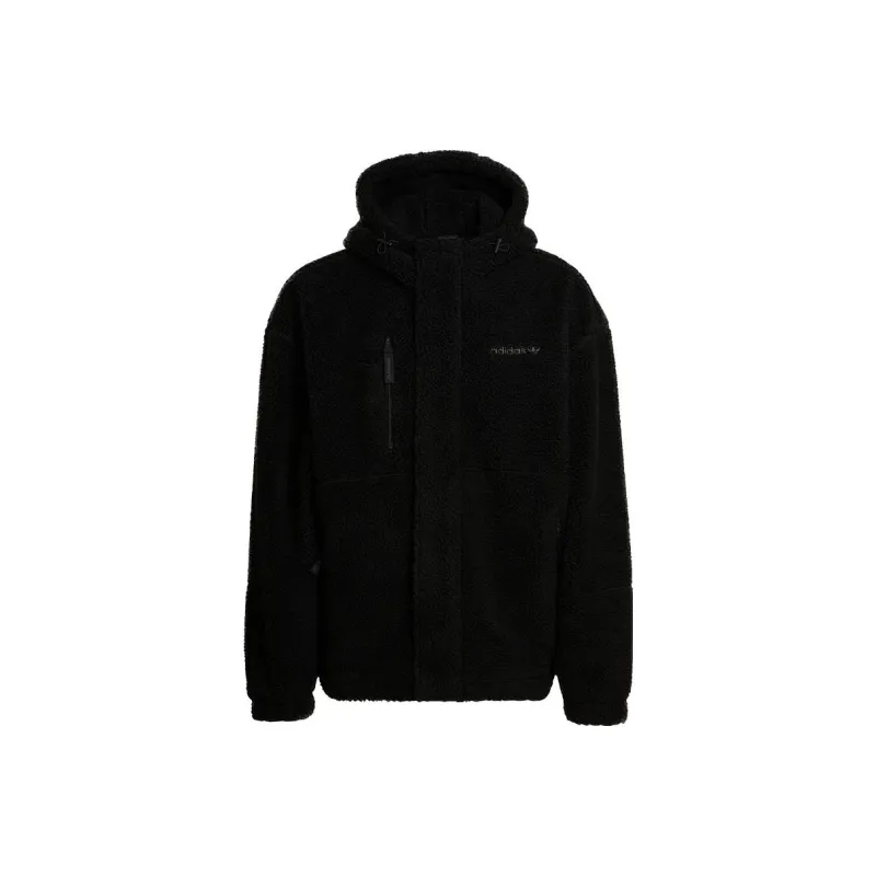 Adidas Originals POLAR FLEECE Jacket Men's Black-0