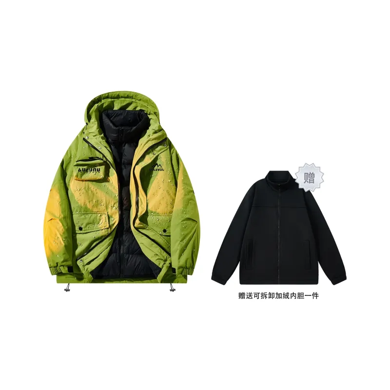 LEVEL RELAX Series Down Jacket Unisex-5