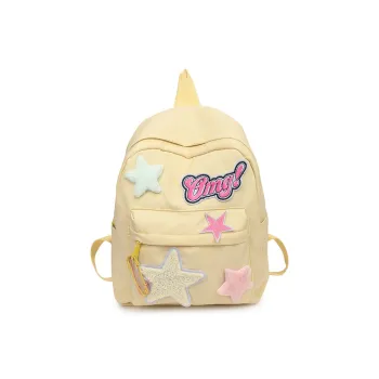 H YXIANG Oxford Backpack Regular Women's Yellow