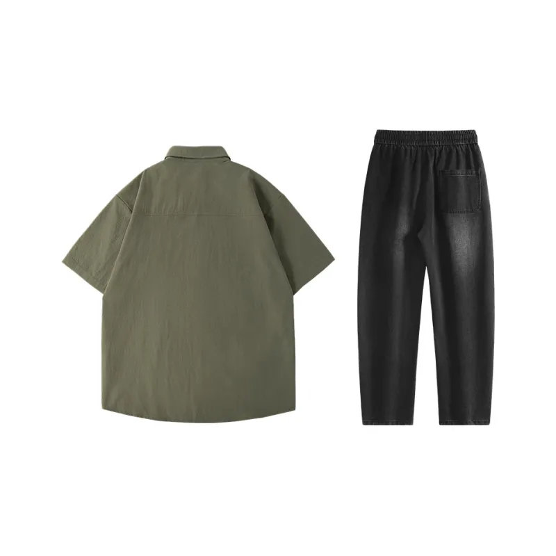 MINISO Shirt Matching Set Unisex-13