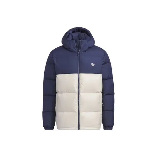 Adidas Originals Clover Series Outfit Down Jacket Men's Dark Indigo