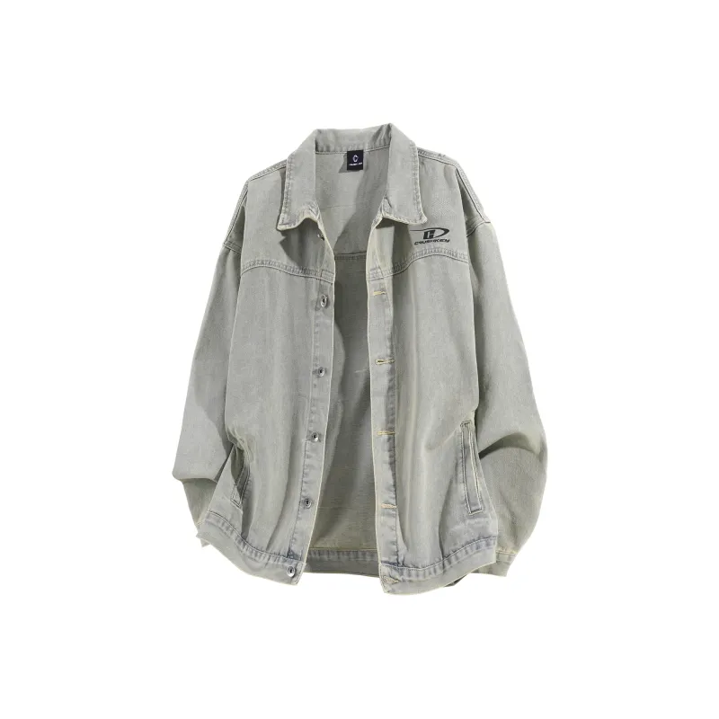 CRUSH KEY Denim Jackets Unisex-7