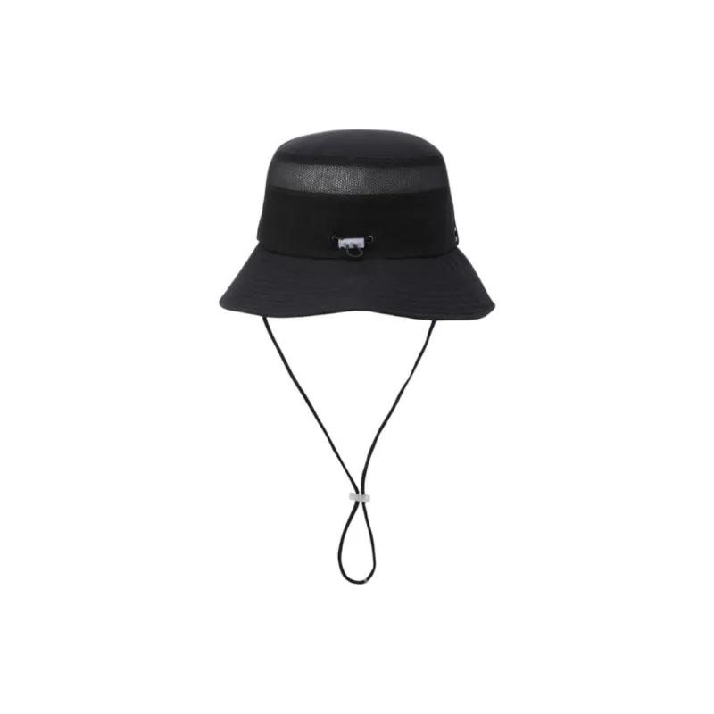DESCENTE Polyester Bucket Hats Unisex Black-2
