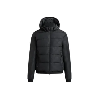 EMPORIO ARMANI EA7 FW23 Puffer Jacket Men's Black