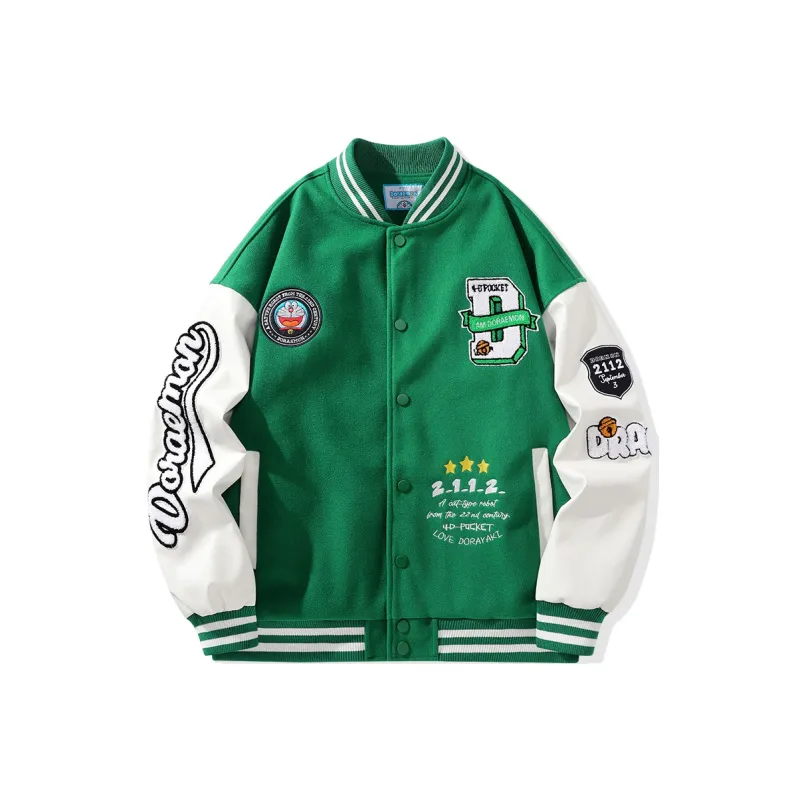 DoraemonA Baseball Jackets & Coats Unisex-5