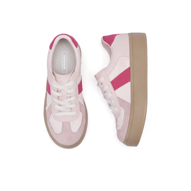 Hotwind Cream Lace Series Anti-Slip Wear-Resistant Low-Top Casual Shoes Women's-7