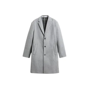 ZARA Coats Men Gray