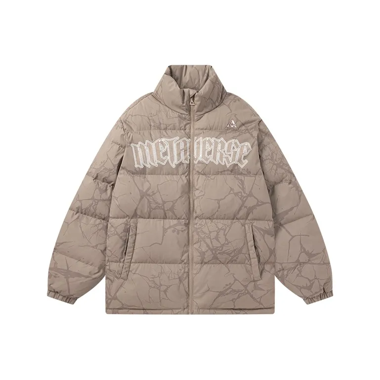 PEAK Down Jackets Unisex Leather Brown-0