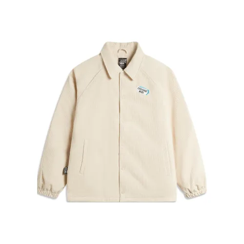 LiNing x DISHINIBAOBAOLONG,LIANMINGKUAN Sports Life Collection Jackets & Coats Men's Sand Gravel Gray