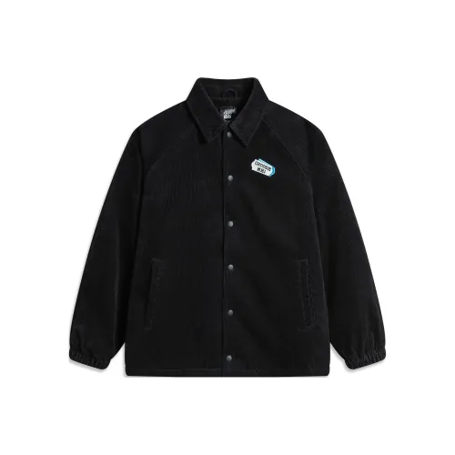 LiNing x DISHINIBAOBAOLONG LIANMINGKUAN Sports Life Collection Jackets Coats Men's Black