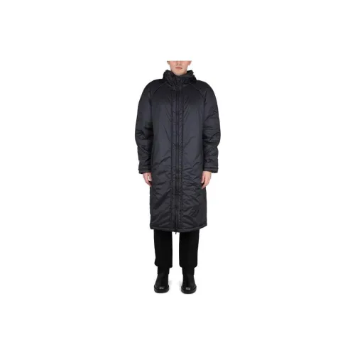 Alexander McQueen 92 Logo Polo Coats Men Black