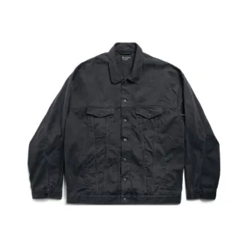 Balenciaga Logo Patch Denim Jacket
