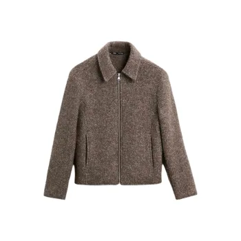 ZARA Jackets Coats Men's Brown/Dark Taupe