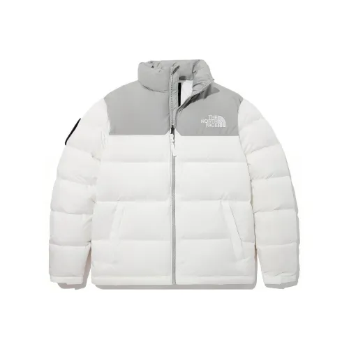 MLB Down Jacket Cropped Unisex Milk White