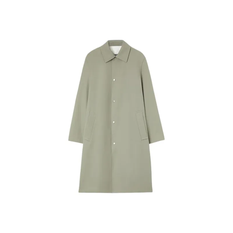 JIL SANDER Coats Men Green-0