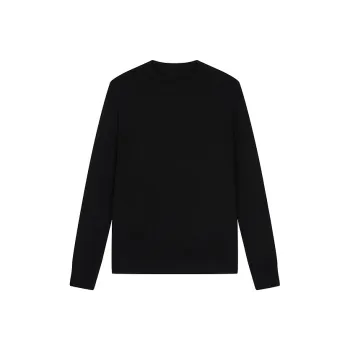 CROQUIS Black Thread Sweater Men's 001 Jet Black