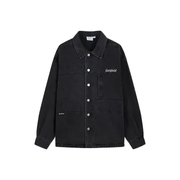 FUN Denim Jackets Unisex Black