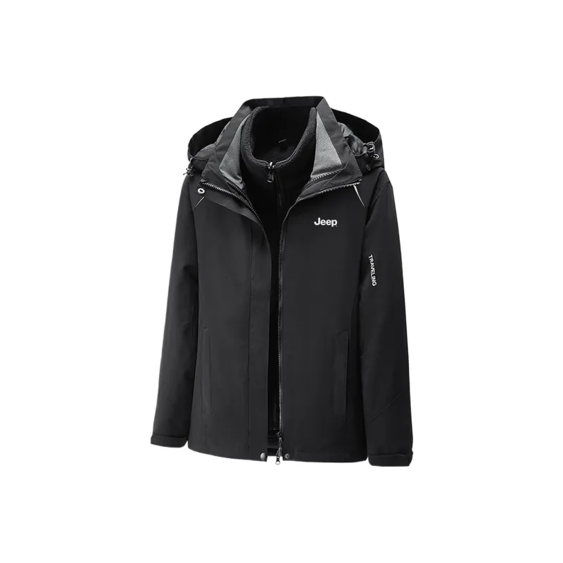 Jeep Urban Living/Travel/Commuting Waterproof And Windproof Windbreaker Jacket Unisex-12