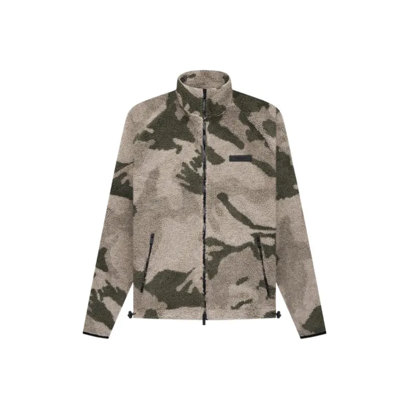 Fear Of God Essentials Polar Fleece Full Zip Jacket-0