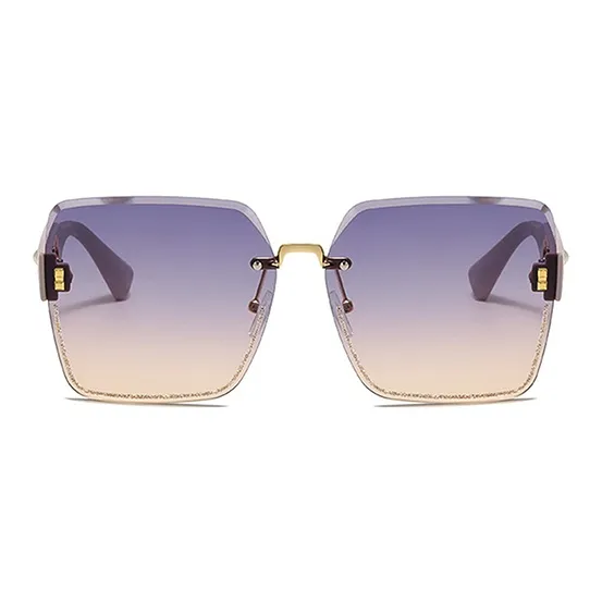 YUZHAOLIN PC Square Sunglasses Unisex-9