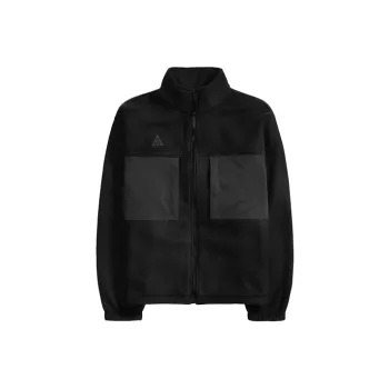 Nike Velvet Jackets Men Black
