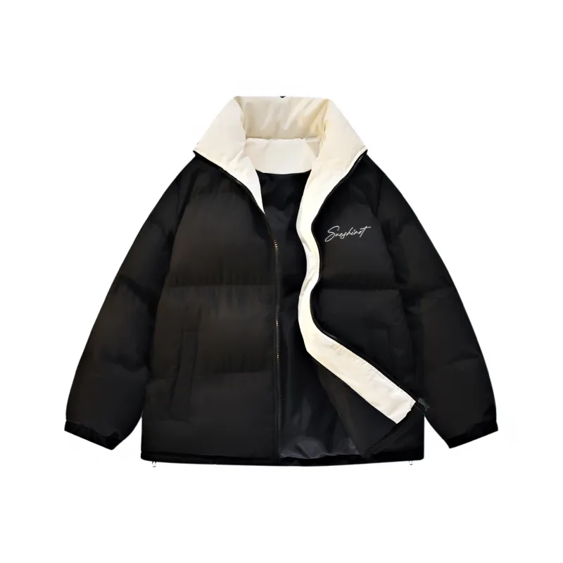 YAYA Down Jacket Unisex Pink White-19