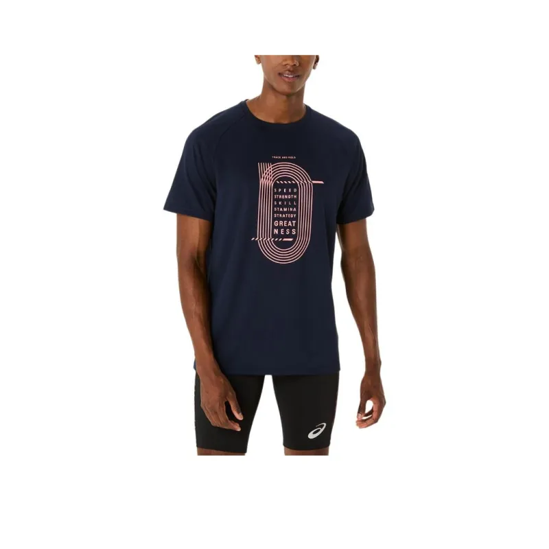 Asics T Shirt Men's Midnight Blue-0