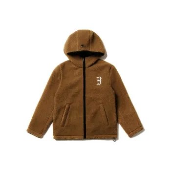 MLB Boston Red Sox Velvet Jackets Unisex Brown