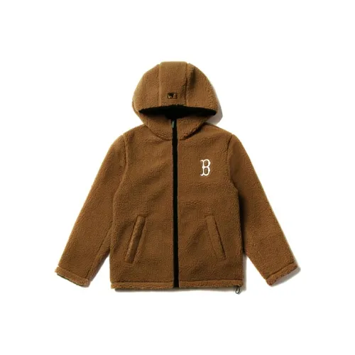 MLB Boston Red Sox Velvet Jackets Unisex Brown